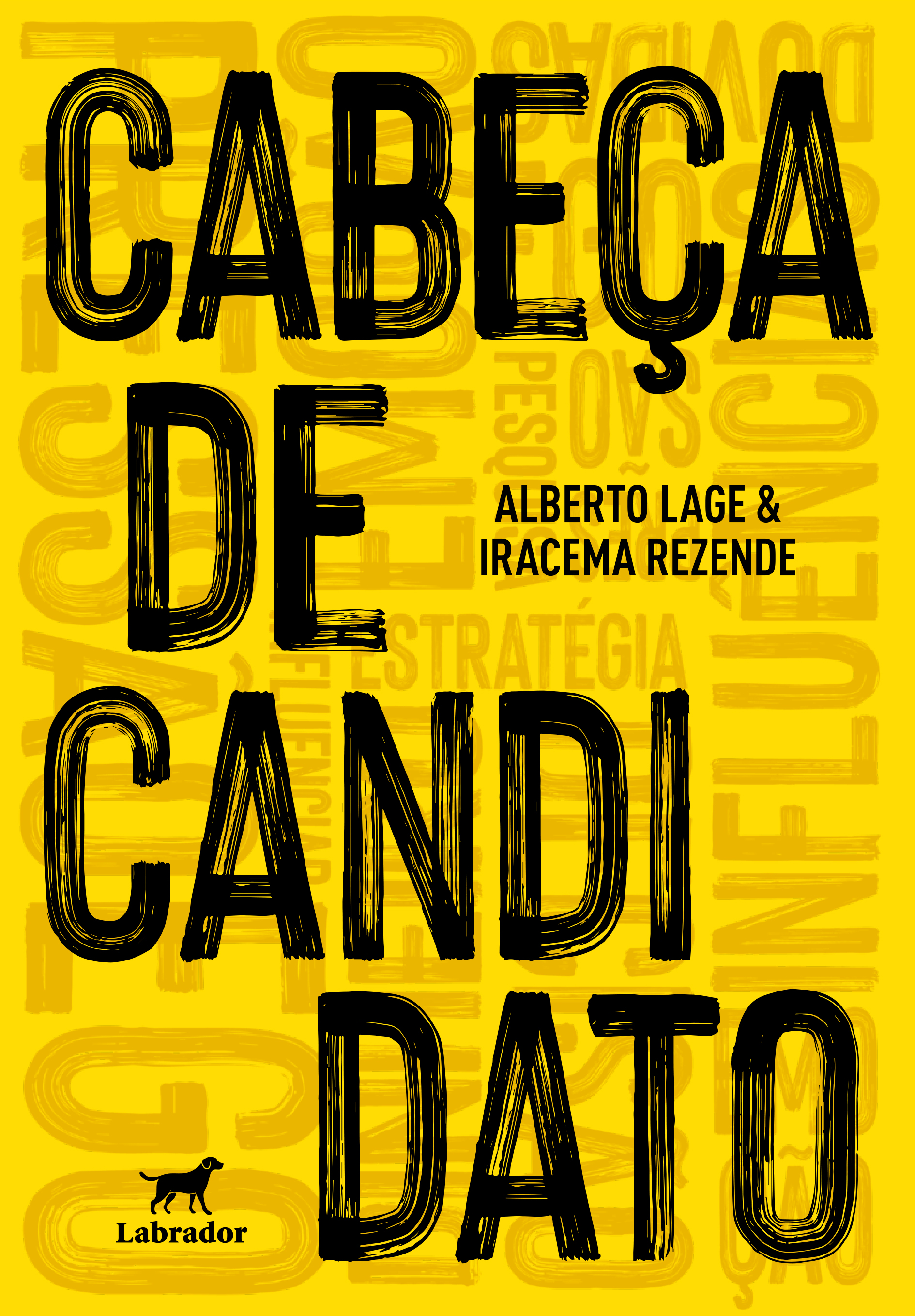 Capa do livro Cabeça de Candidato - Por Alberto Lage e Iracema Rezende