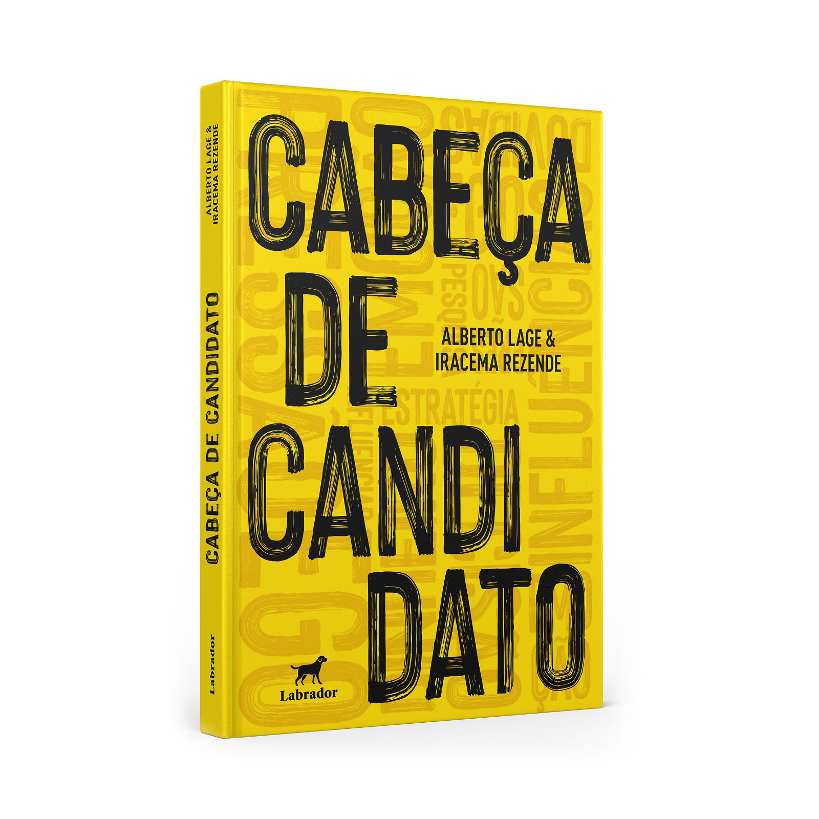 Mockup 3D do livro Cabeça de Candidato